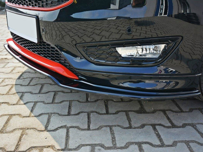 Maxton Design - FRONT SPLITTER V.2 FORD FOCUS 3 ST-LINE (FACELIFT)