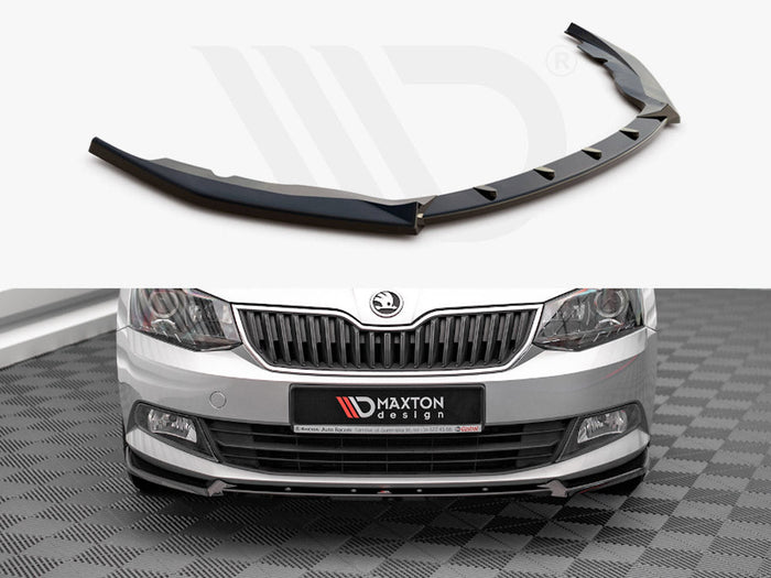 Maxton Design - FRONT SPLITTER V.1 SKODA FABIA MK3 (2014-2019)