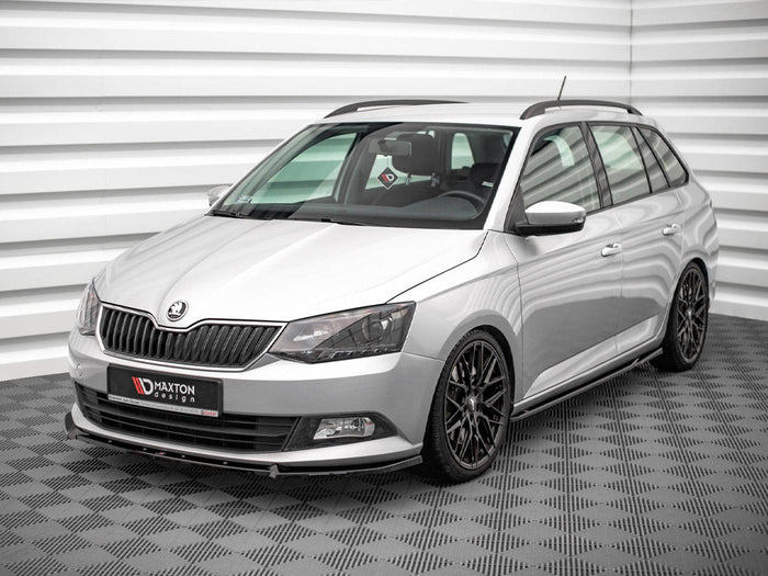 Maxton Design - FRONT SPLITTER V.1 SKODA FABIA MK3 (2014-2019)