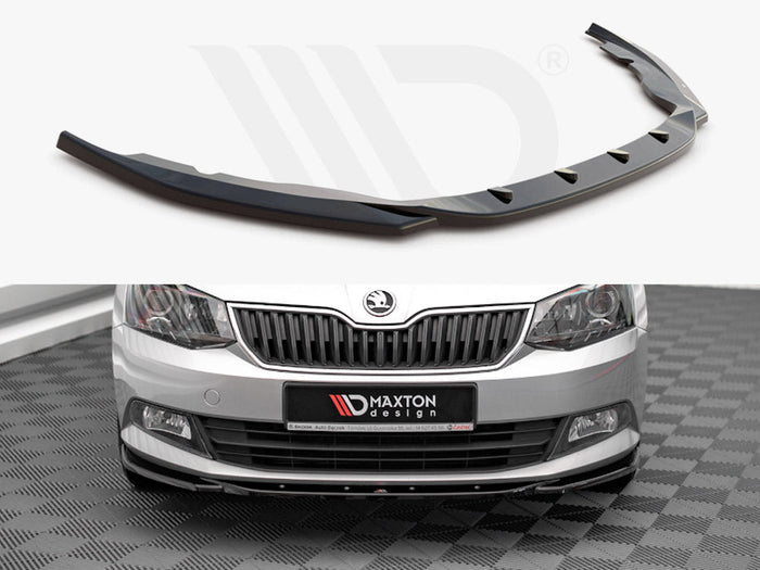 Maxton Design - FRONT SPLITTER V.2 SKODA FABIA MK3 (2014-2019)