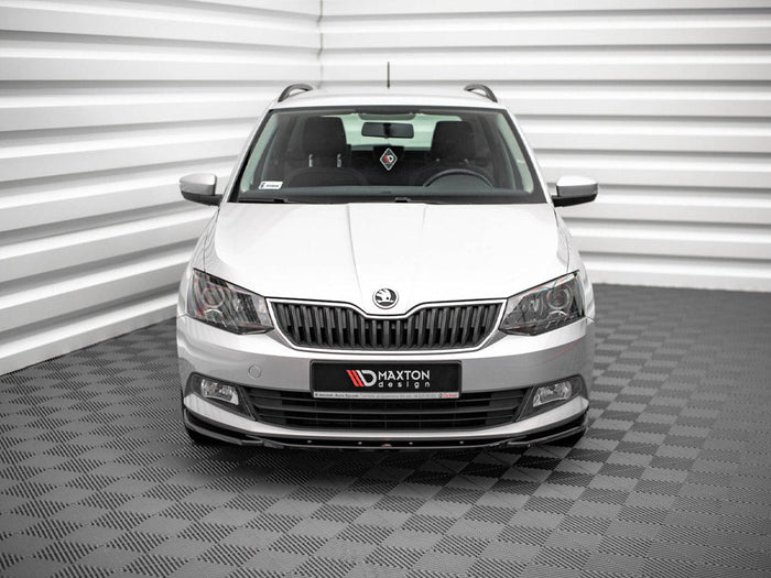 Maxton Design - FRONT SPLITTER V.2 SKODA FABIA MK3 (2014-2019)