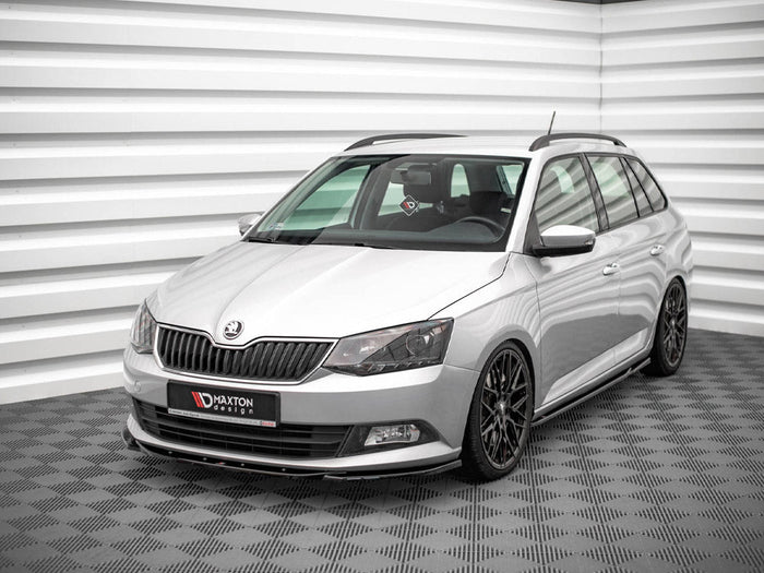 Maxton Design - FRONT SPLITTER V.2 SKODA FABIA MK3 (2014-2019)