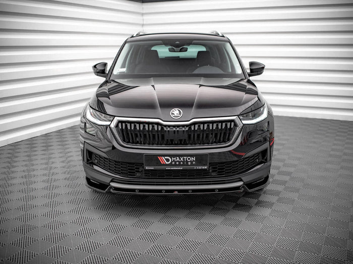 Maxton Design - FRONT SPLITTER V.1 SKODA KODIAQ MK1 FACELIFT (2019)