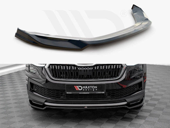 Maxton Design - FRONT SPLITTER V.2 SKODA KODIAQ MK1 FACELIFT (2019)
