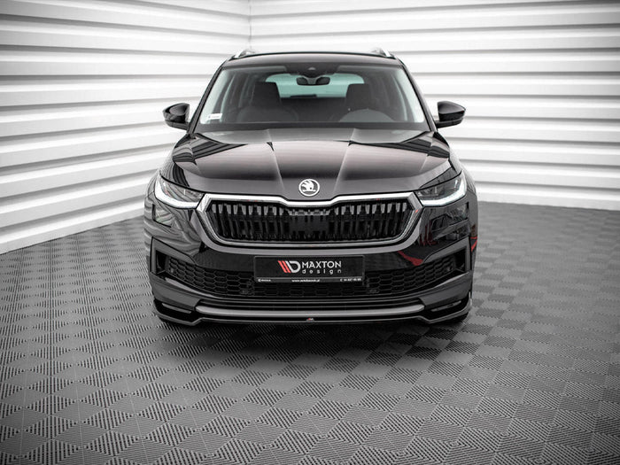 Maxton Design - FRONT SPLITTER V.2 SKODA KODIAQ MK1 FACELIFT (2019)