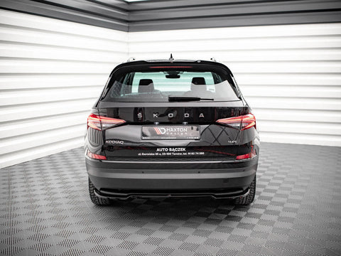 Maxton Design - CENTRAL REAR SPLITTER SKODA KODIAQ MK1 FACELIFT (2019)