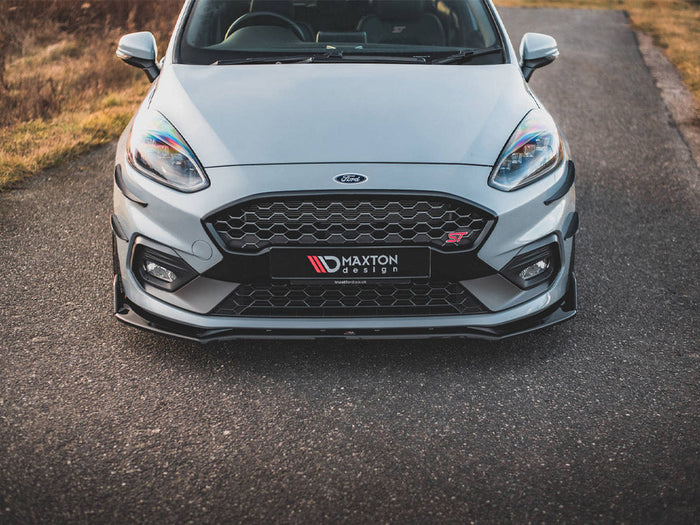 Maxton Design - FRONT SPLITTER V.4 + FLAPS FORD FIESTA ST / ST-LINE MK8/8.5