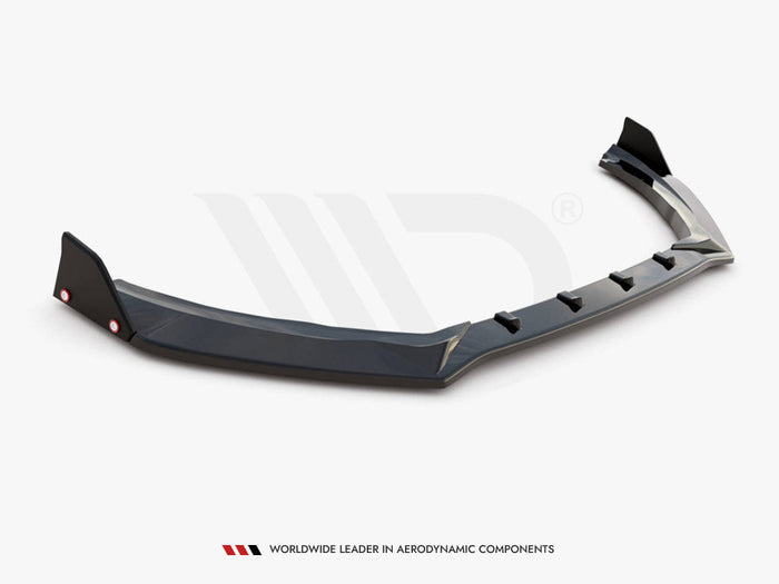 Maxton Design - FRONT SPLITTER V.4 + FLAPS FORD FIESTA ST / ST-LINE MK8/8.5