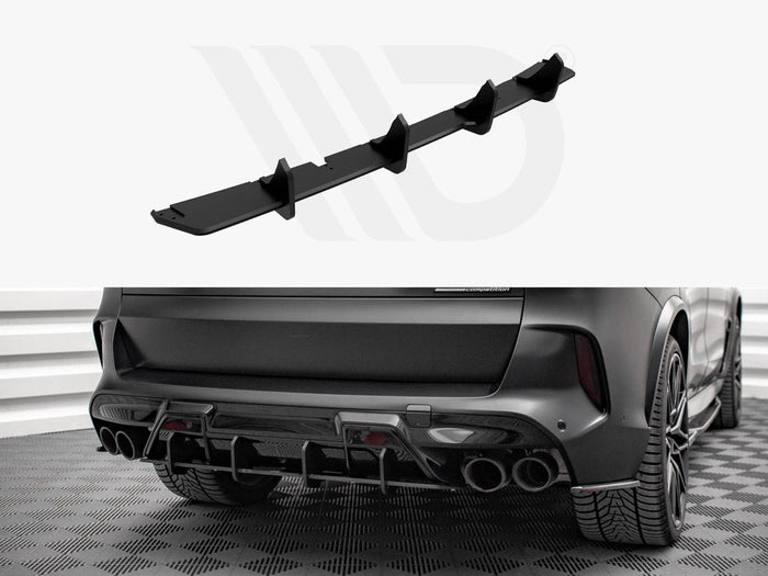 Maxton Design - Street PRO Rear Diffuser BMW X5M F95 / F95 Facelift