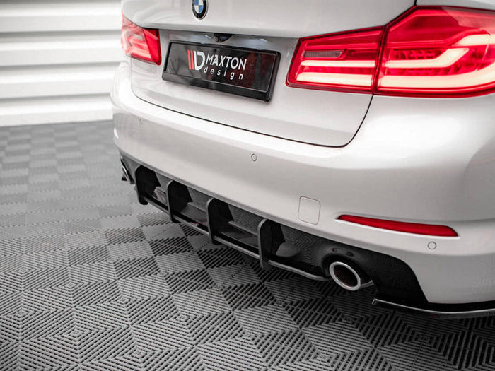 Maxton Design - STREET PRO REAR DIFFUSER BMW 5 G30 (2017-2020)