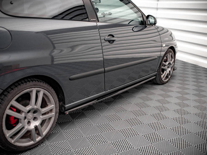 Maxton Design - SIDE SKIRTS DIFFUSERS SEAT IBIZA CUPRA MK3 (2004-2008)