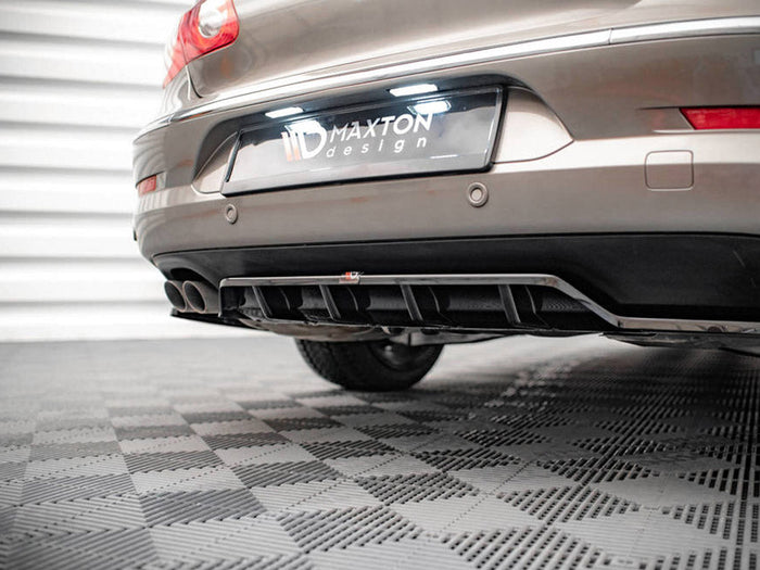 Maxton Design - CENTRAL REAR SPLITTER (VERTICAL BARS) VW PASSAT CC (2008-2012)