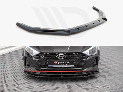 Maxton Design - Aftermarket  FRONT SPLITTER V.2 HYUNDAI I20 N MK3