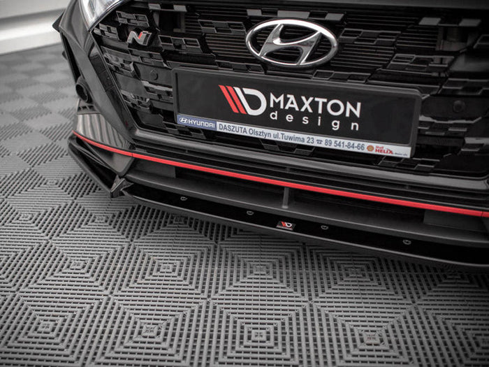 Maxton Design - FRONT SPLITTER V.2 HYUNDAI I20 N MK3 (2020-)