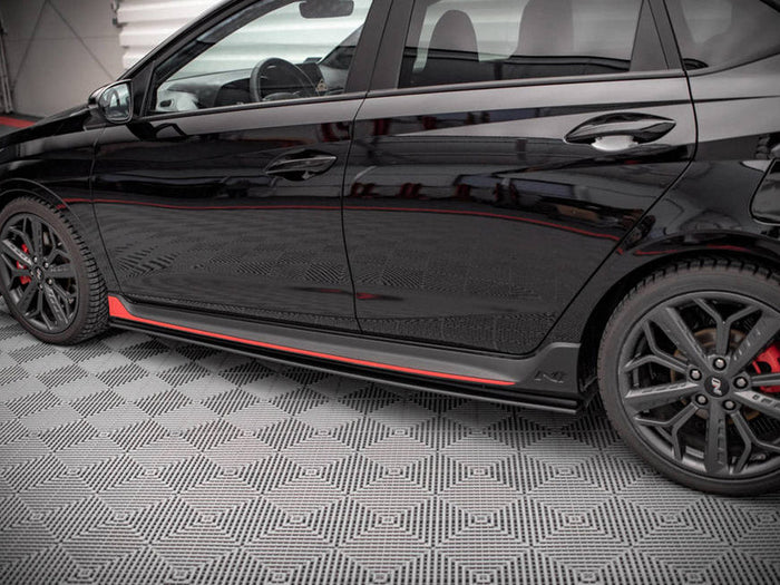 Maxton Design - STREET PRO SIDE SKIRTS DIFFUSERS HYUNDAI I20 N MK3 (2020-)