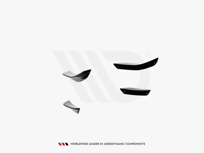 Maxton Design - FRONT BUMPER WINGS (CANARDS) HYUNDAI I20 N MK3 (2020-)