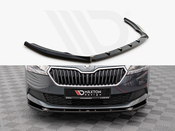 Maxton Design - FRONT SPLITTER SKODA FABIA MK3 FACELIFT (2019-)