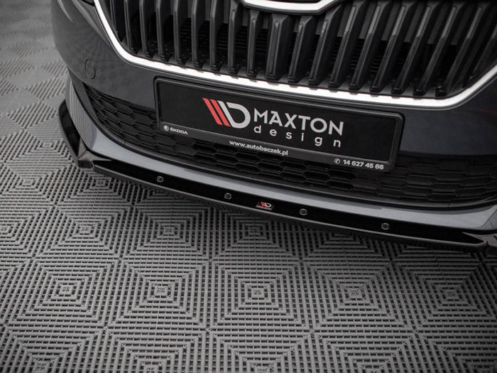 Maxton Design - FRONT SPLITTER SKODA FABIA MK3 FACELIFT (2019-)