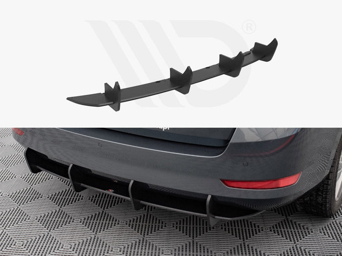 Maxton Design - STREET PRO REAR DIFFUSER SKODA FABIA ESTATE MK3 FACELIFT (2019-)