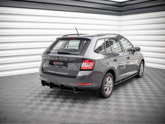Maxton Design - STREET PRO REAR DIFFUSER SKODA FABIA ESTATE MK3 FACELIFT (2019-)