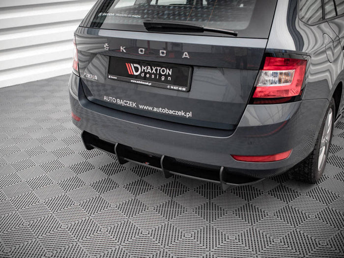 Maxton Design - STREET PRO REAR DIFFUSER SKODA FABIA ESTATE MK3 FACELIFT (2019-)