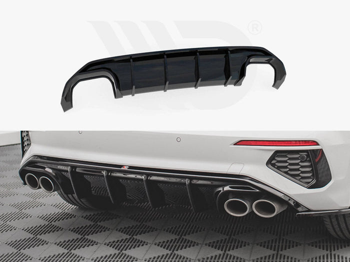 Maxton Design - REAR VALANCE AUDI S3 SPORTBACK 8Y (2020-2024)