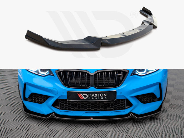 Maxton Design - FRONT SPLITTER V.2 BMW M2 COMPETITION F87 (2018-2020)