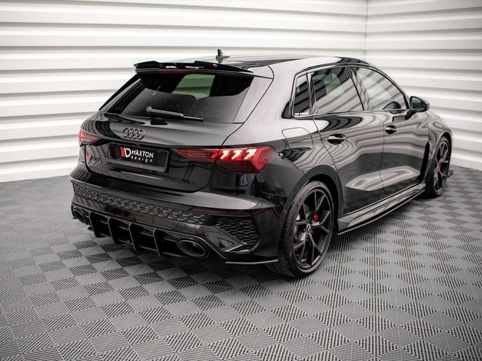 Maxton Design - STREET PRO REAR SIDE SPLITTERS AUDI RS3 SPORTBACK 8Y
