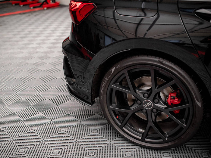 Maxton Design - STREET PRO REAR SIDE SPLITTERS AUDI RS3 SPORTBACK 8Y