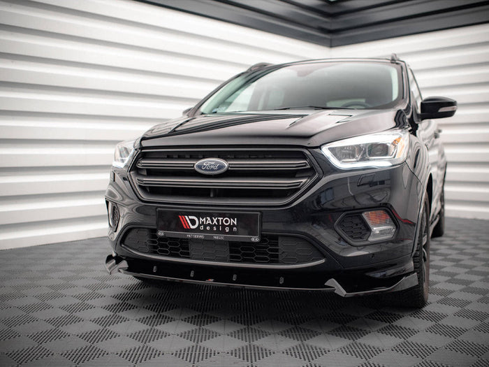 Maxton Design - FRONT SPLITTER V.2 FORD KUGA ST-LINE MK2.5 (2017-2019)