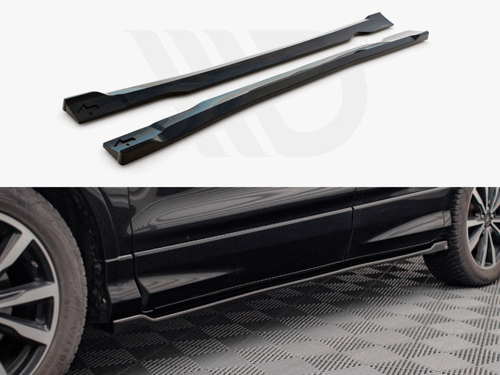 Maxton Design - SIDE SKIRTS DIFFUSERS FORD KUGA ST-LINE MK2.5 (2017-2019)
