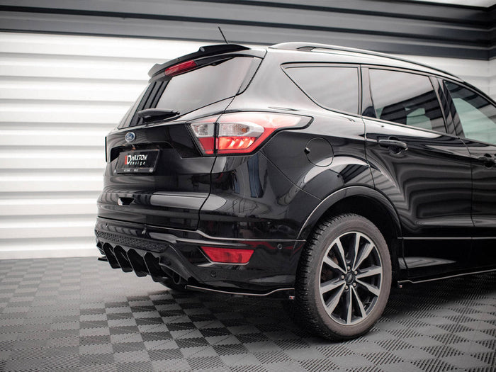 Maxton Design - STREET PRO REAR DIFFUSER FORD KUGA ST-LINE MK2.5 (2017-2019)