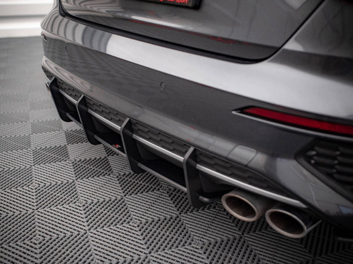 Maxton Design - STREET PRO REAR DIFFUSER AUDI S3 SEDAN 8Y (2020-)