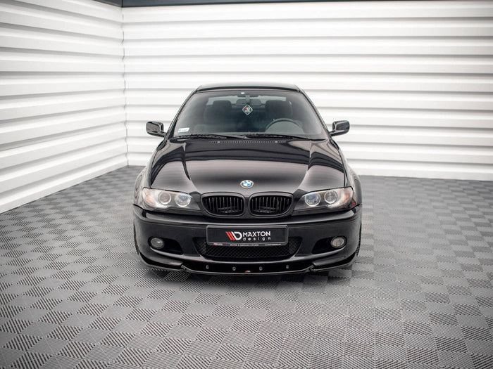 Maxton Design - FRONT SPLITTER V.2 BMW 3 COUPE M-PACK E46 (1999-2005)