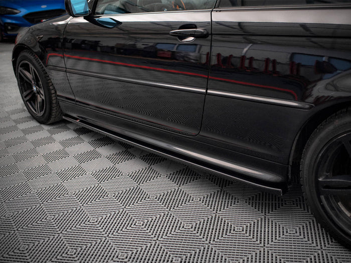 Maxton Design - SIDE SKIRTS DIFFUSERS V.2 BMW 3 COUPE M-PACK E46 (1999-2005)