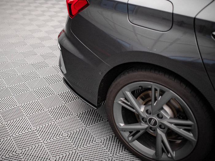 Maxton Design - Street PRO Rear Side Splitters Audi S3 Sedan 8Y