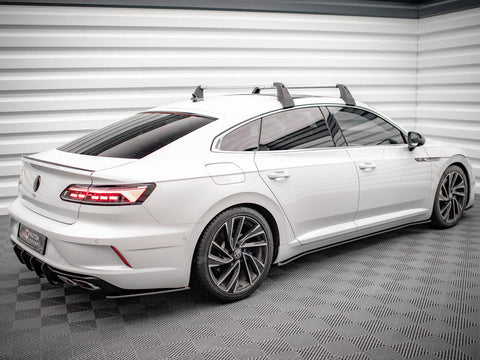 Maxton Design - Street PRO Side Skirt Diffusers V.2 Volkswagen Arteon R / R-Line Sedan / Shooting Brake Mk1 Facelift