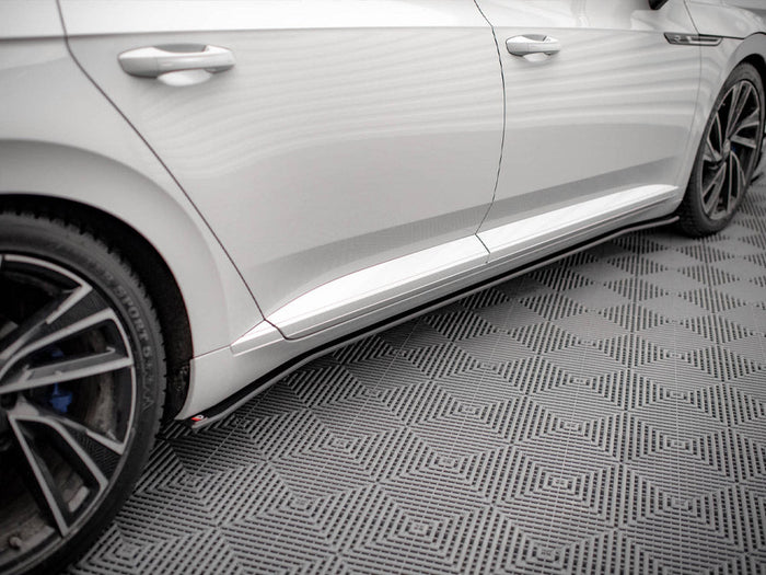 Maxton Design - Street PRO Side Skirt Diffusers V.2 Volkswagen Arteon R / R-Line Sedan / Shooting Brake Mk1 Facelift