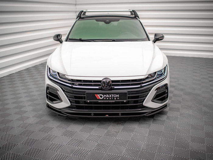 Maxton Design - Front Splitter V.1 Volkswagen Arteon R Sedan / Shooting Brake Mk1 Facelift
