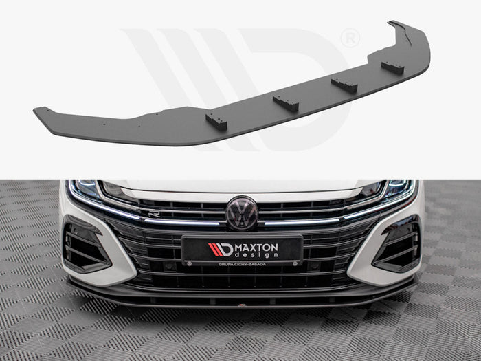 Maxton Design - Street PRO Front Splitter Volkswagen Arteon R Sedan / Shooting Brake Mk1 Faceift