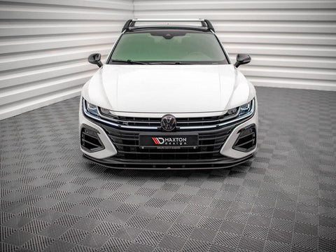 Maxton Design - Street PRO Front Splitter Volkswagen Arteon R Sedan / Shooting Brake Mk1 Faceift