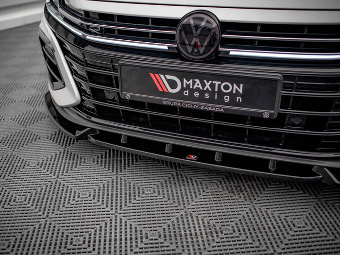 Maxton Design - Front Splitter V.2 Volkswagen Arteon R Sedan / Shooting Brake Mk1 Facelift