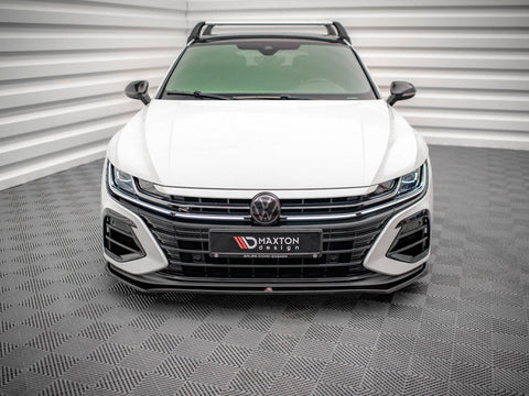 Maxton Design - Front Splitter V.3 Volkswagen Arteon R Sedan / Shooting Brake Mk1 Facelift