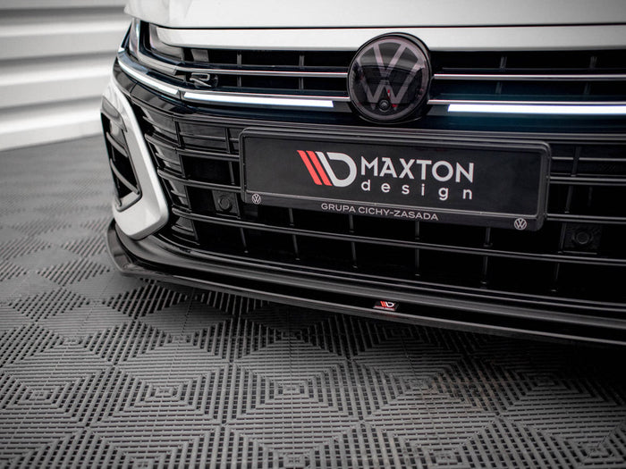 Maxton Design - Front Splitter V.3 Volkswagen Arteon R Sedan / Shooting Brake Mk1 Facelift