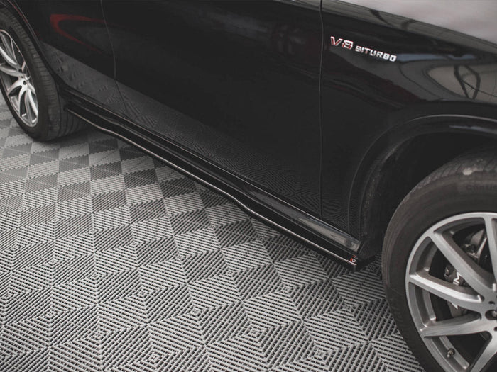 Maxton Design - SIDE SKIRTS DIFFUSERS MERCEDES GLE COUPE 63AMG C292 (2015-2019)