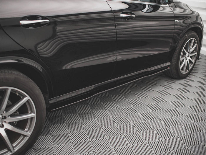 Maxton Design - SIDE SKIRTS DIFFUSERS MERCEDES GLE COUPE 63AMG C292 (2015-2019)