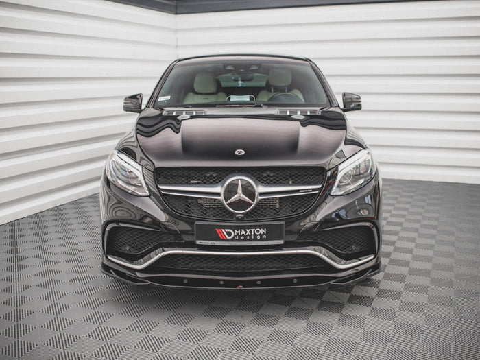 Maxton Design - FRONT SPLITTER V.2 MERCEDES GLE COUPE 63AMG C292 (2015-2019)