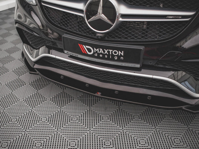 Maxton Design - FRONT SPLITTER V.2 MERCEDES GLE COUPE 63AMG C292 (2015-2019)