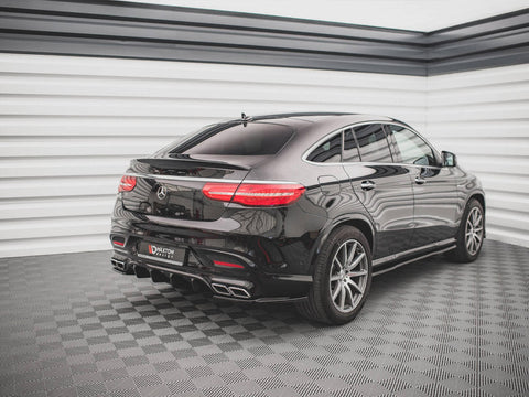 Maxton Design - REAR SIDE SPLITTERS V.1 MERCEDES GLE COUPE 63AMG C292 (2015-2019)