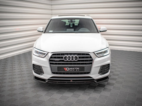 Maxton Design - FRONT SPLITTER V.2 AUDI Q3 8U FACELIFT (2014-2018)